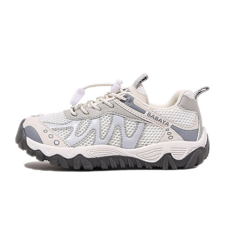 2026 New Kids Mesh Sneakers, Boys Outdoor Hiking Non-slip Running Shoes, Girls Dad Sneakers