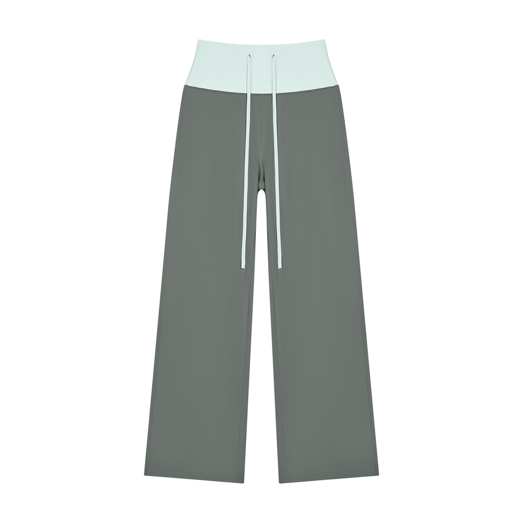 Loki & Ivy Women's High-Waist Color Block Flare Leggings