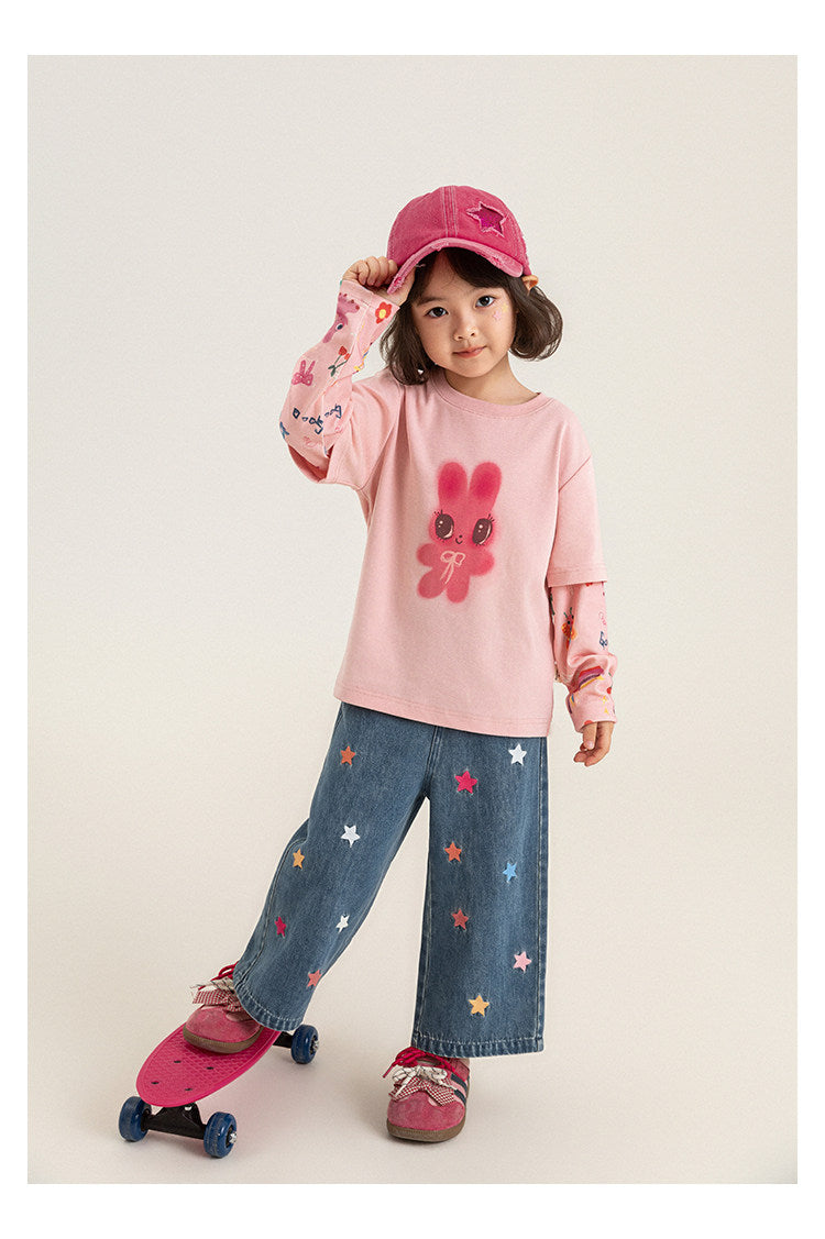 Kids Autumn Soft And Breathable Jeans