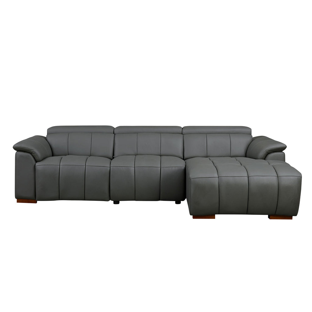 Wall-Hugger Reclining Sofa Modern Electric Control