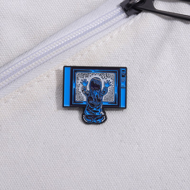 Cartoon Alloy Metal Badge Accessory Brooch