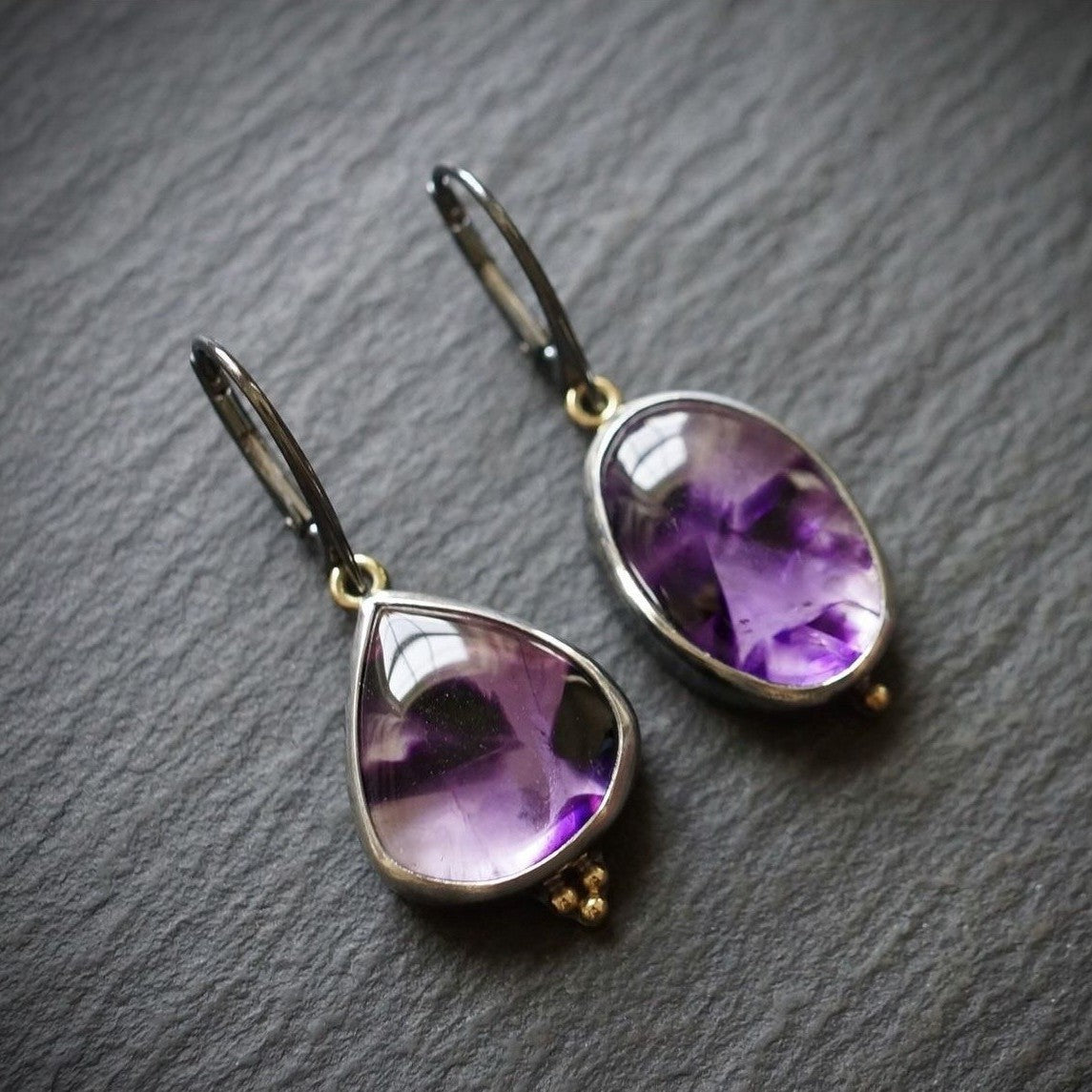 Retro-chic Geometric Earrings For Women