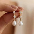 Best-selling Pearl Pendant Earrings Niche Design With A Premium Feel