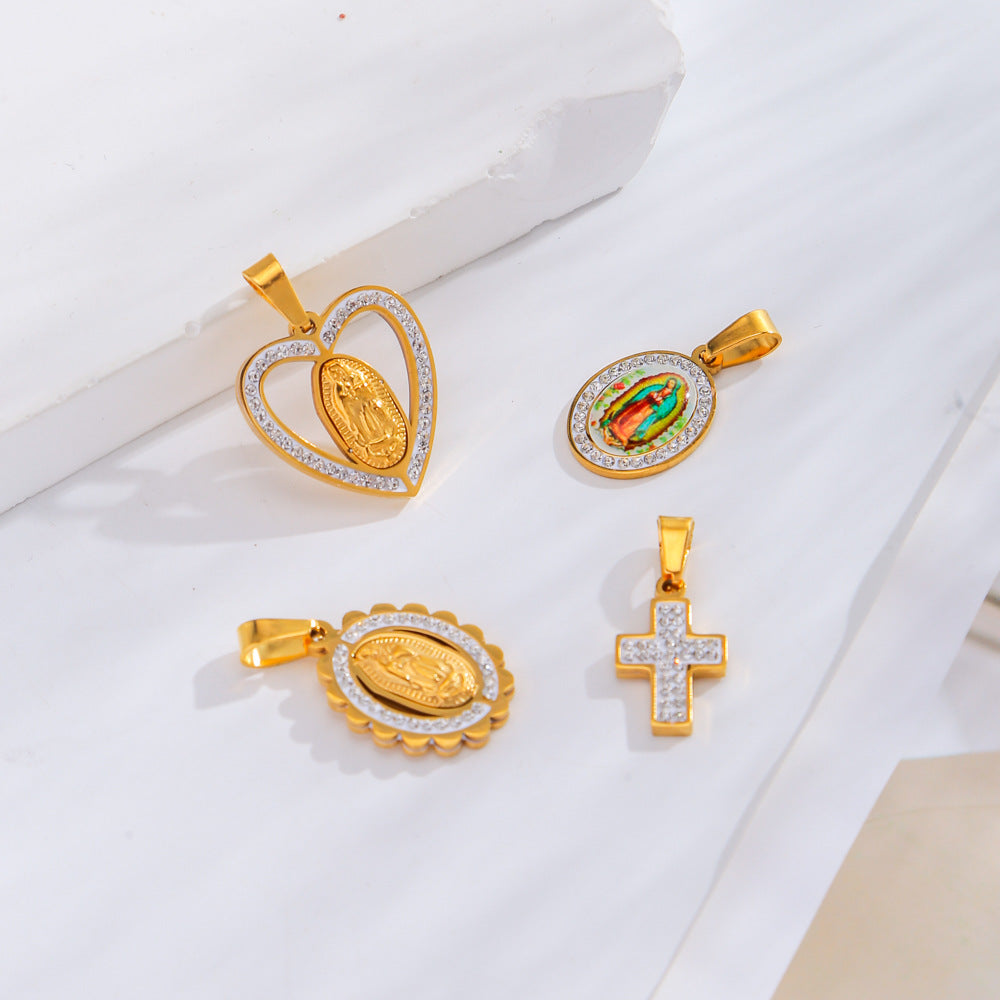 Character-shaped Mini Pendant DIY Charm Accessory