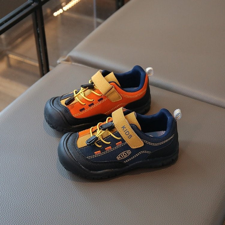 2026 New Spring Autumn Kids Sneakers, Boys Girls Running Shoes Hiking Shoes Non-slip Anti-kick Dad Shoes