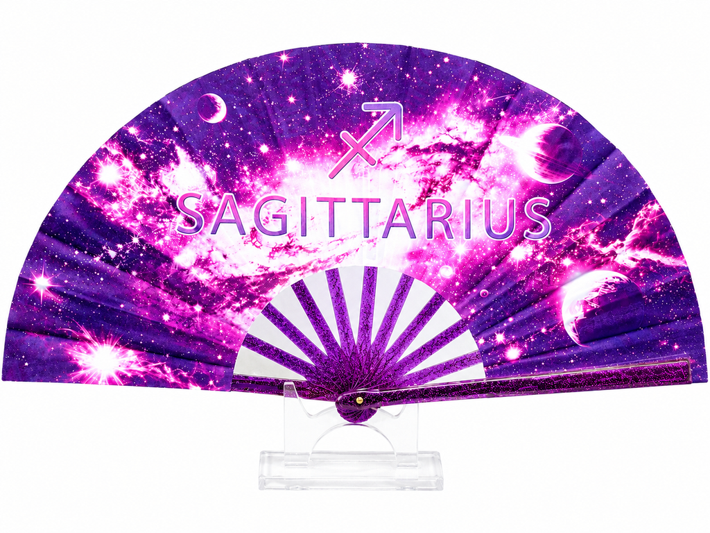 Sagittarius Hand Fan