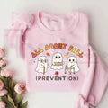 All About Fall Prevention Ghost Sweatshirt – Cute Halloween Nursing Sweater
