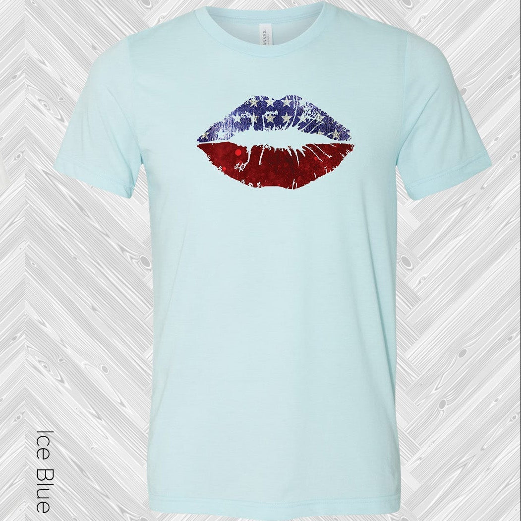 Americana Lips Graphic Tee