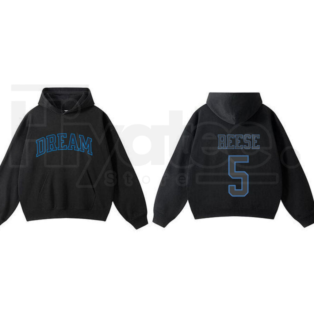 Angel Reese Dream Jersey Graphic Hoodie – Unisex Basketball Streetwear Pullover