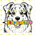 Comfort Colors 50+ Dog Breeds Back to School Teacher T-Shirt