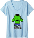 Authentic Marvel Kawaii Hulk Sweatshirt - Aesthetic Graphic Unisex