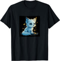 Exclusive Sweet Ice Fox Fireflies Chibi T-Shirt - Custom Art Print Unisex