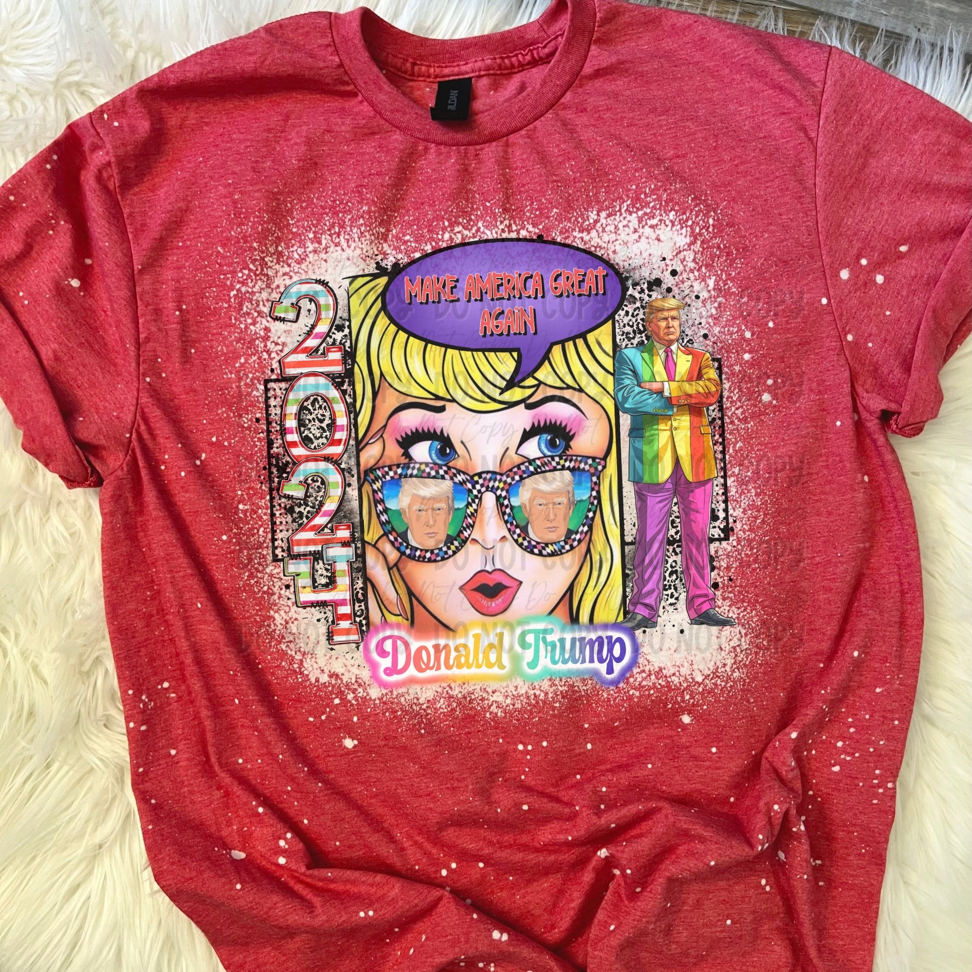 Make America Great Again Neon - Tee