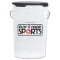 BALL BUCKET WITH LID | BASEBALL & SOFTBALL EQUIPMENT STORAGE