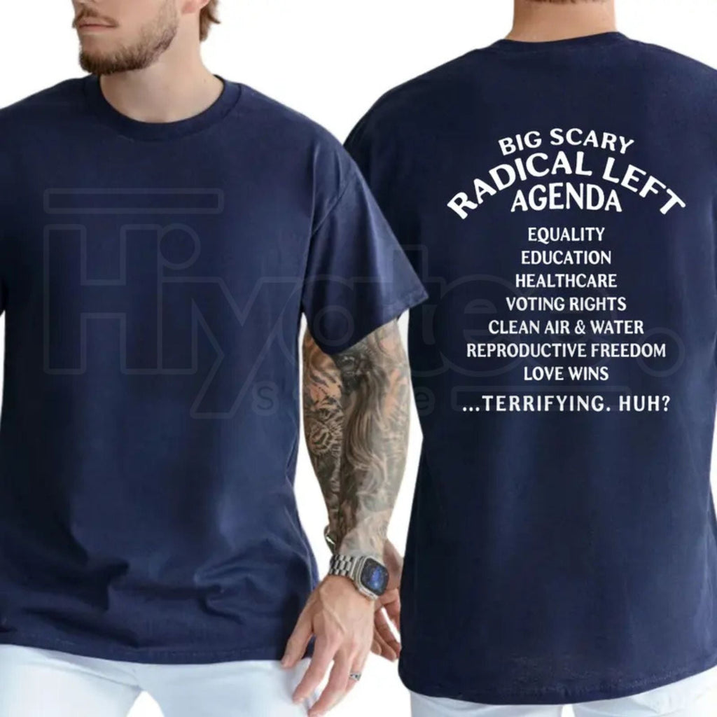 "Big Scary Radical Left Agenda" – Funny Satirical Democracy Top