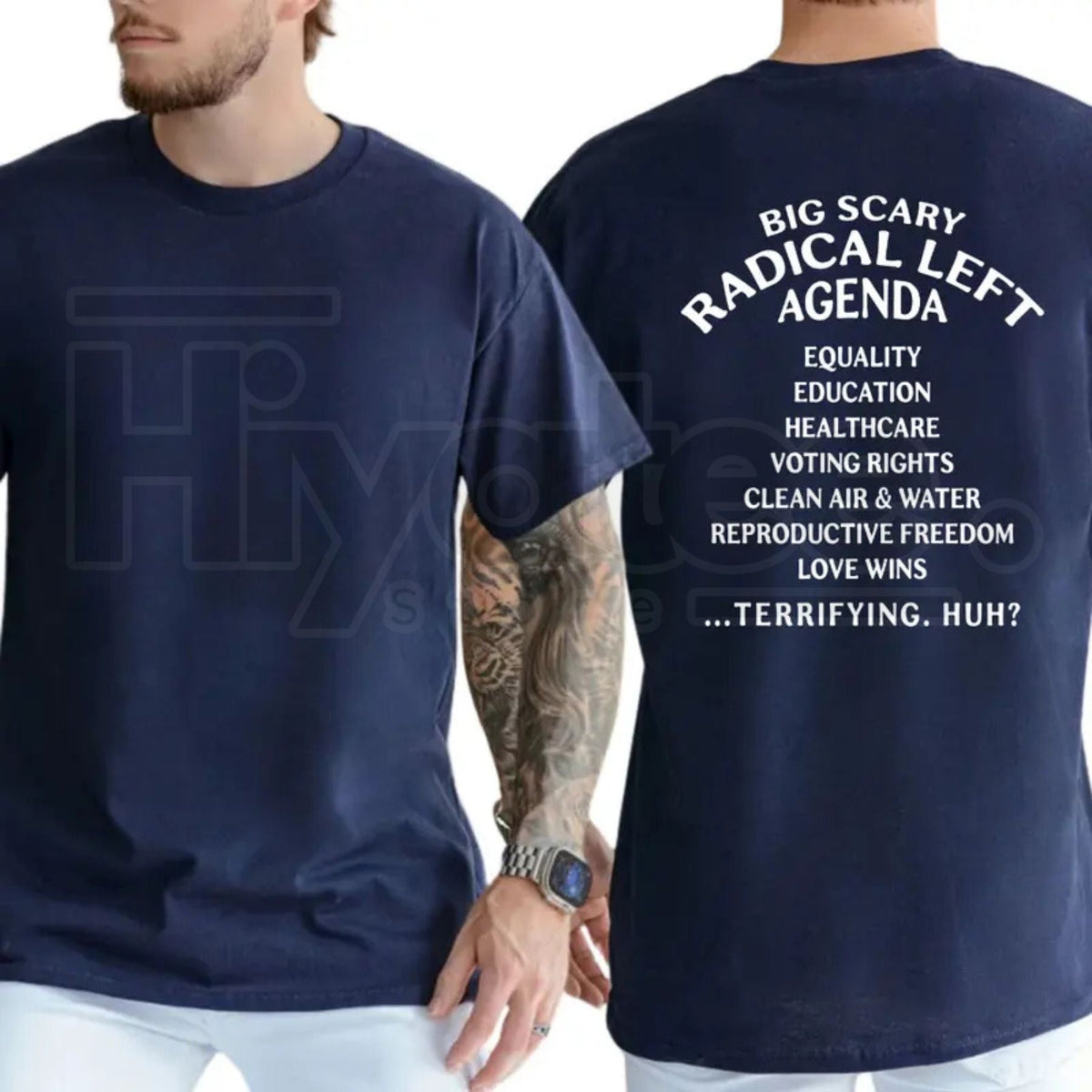 "Big Scary Radical Left Agenda" – Funny Satirical Democracy Top