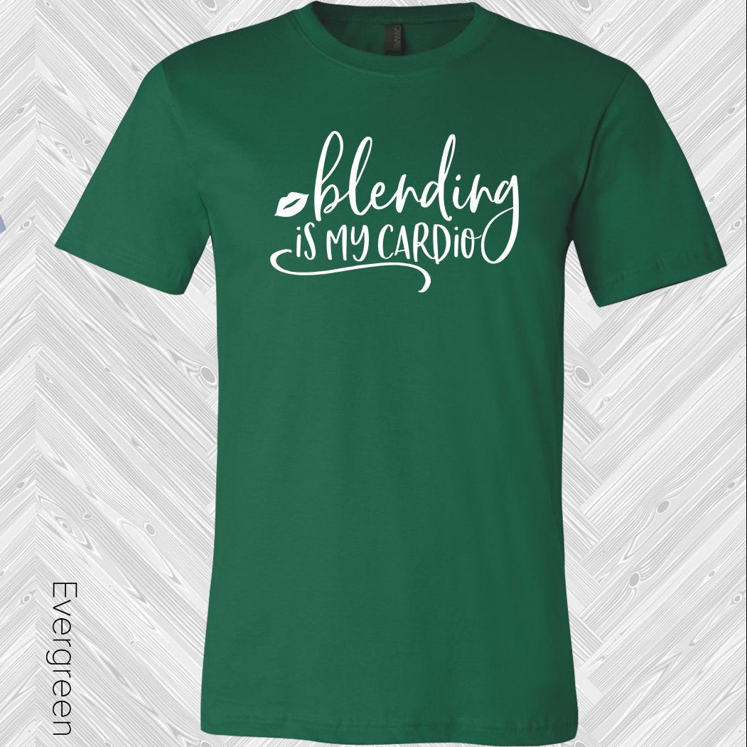 Blending is My Cardio Graphic Tee