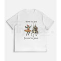 "Born to Jest Forced to Joust" Shirt – Funny Medieval Meme Tee | Gamer Gaming Fantasy