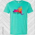 Bright Rainbow NY Graphic Tee