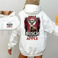 Busch Light Apple Hunting Hoodie – Camo Outdoors Graphic Pullover