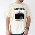 "Caifanes Miedo" – Skeleton Birds & Gothic Letter Graphic Top
