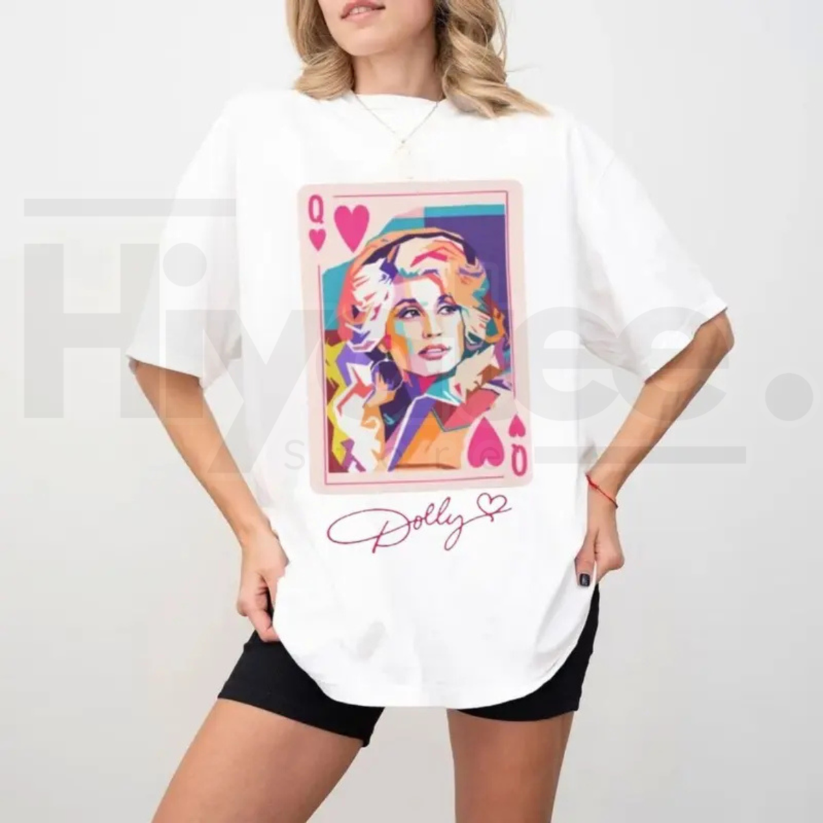 Dolly Parton Queen Of Hearts T Shirt – Vintage Country Music Tee