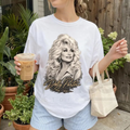 Dolly Parton Signature Tribute Shirt – Vintage Country Music Graphic Tee