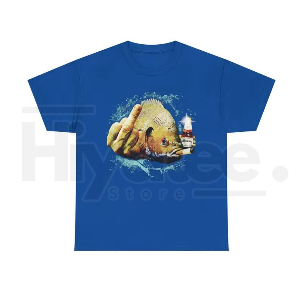 "Dope Bluegill" – Funny Middle Finger Fishing Graphic Top
