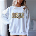 Duck Hunting Mama Sweatshirt – Preppy Camo Outdoors Crewneck, Retro Camouflage Mom Sweater