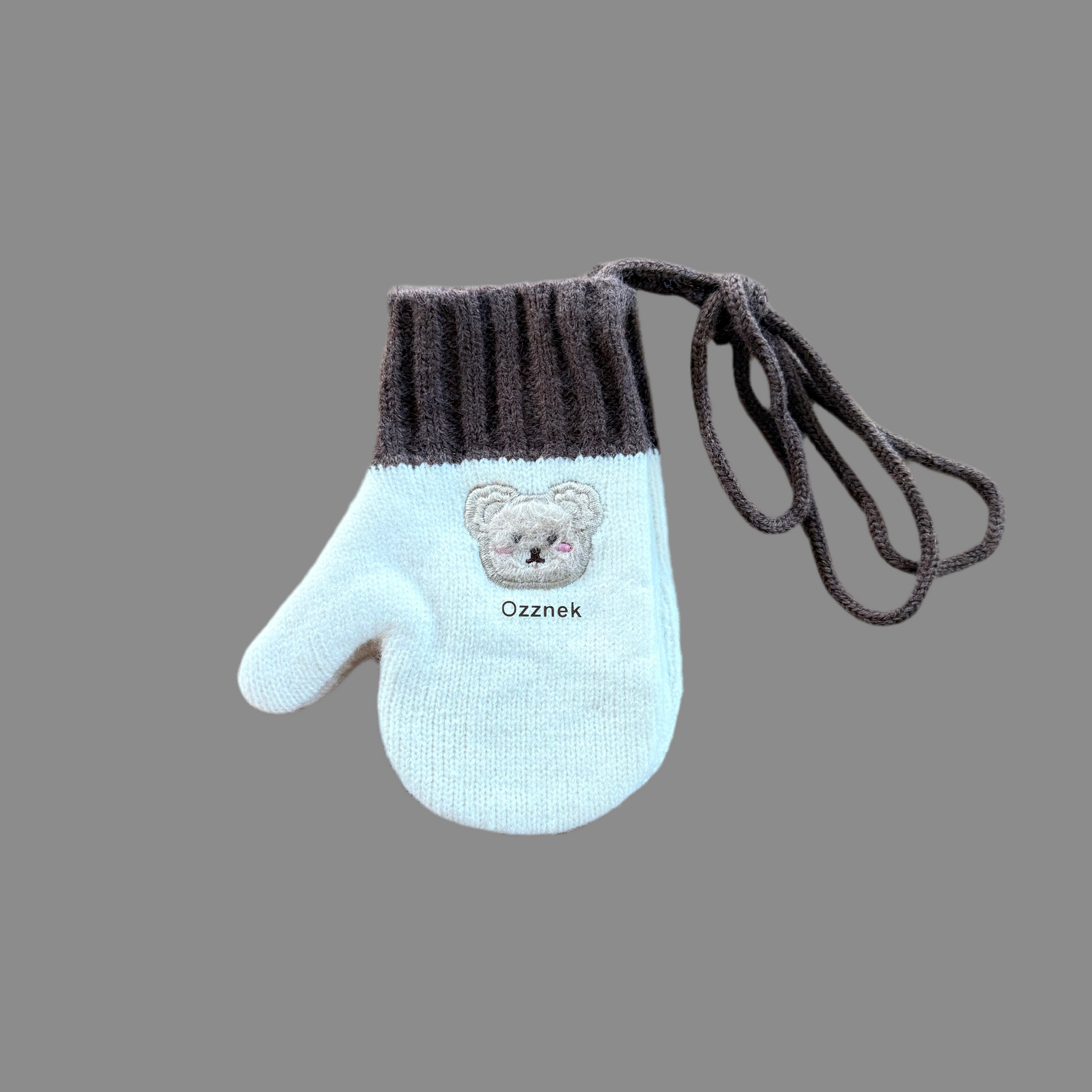 Pre-Order Kids Winter Gloves with String | Warm Toddler Mittens 2-5Y