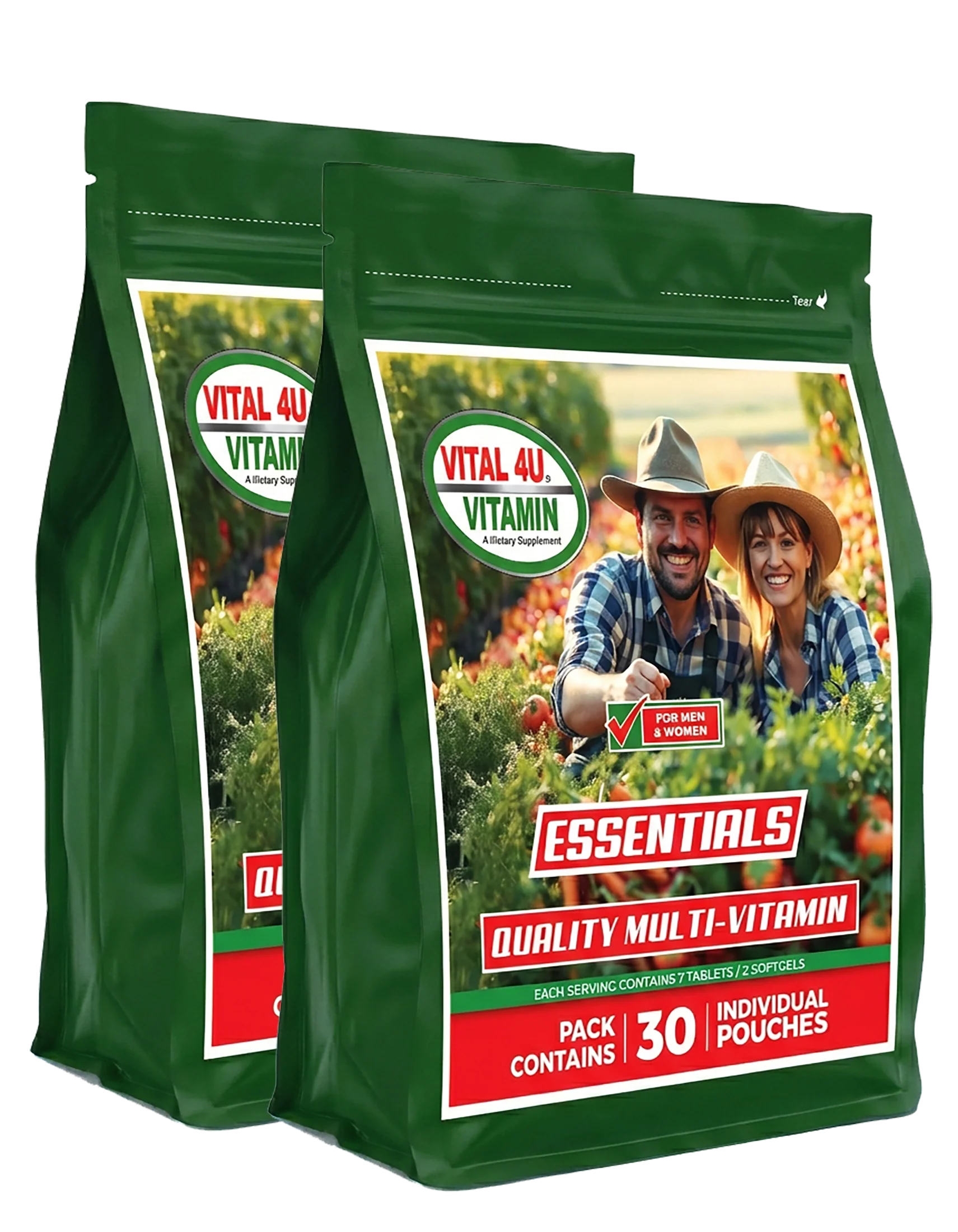Vital 4U Essential 30-Day Multivitamin