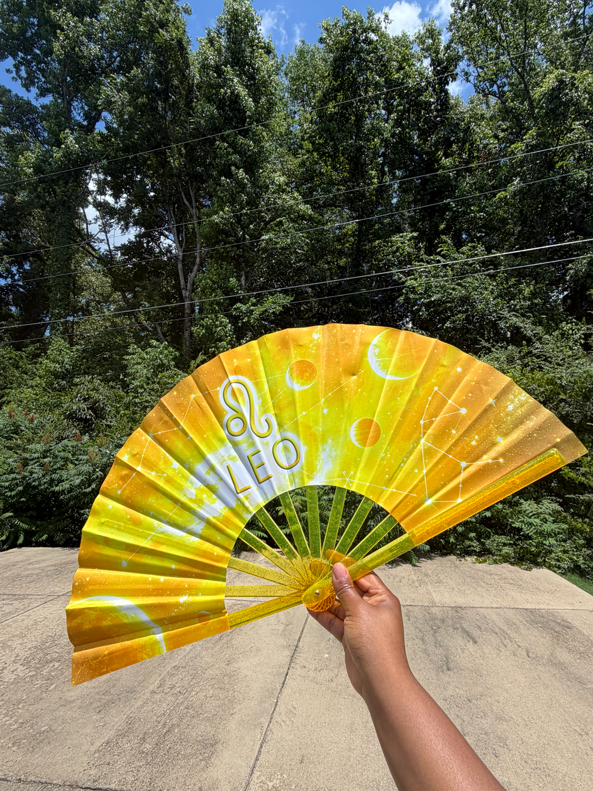 Leo Zodiac Clack Fan