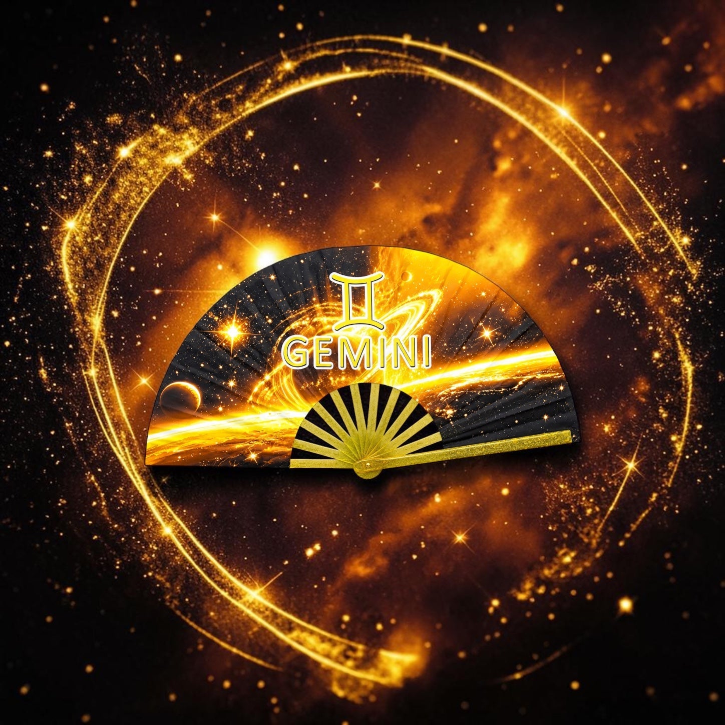 Gemini Zodiac Clack Fan