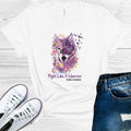 Fight Like a Warrior Wolf Chrons Awareness Graphic Tee