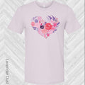 Floral Heart Graphic Tee