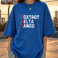 Foxtrot Delta Tango Cooling Performance T-Shirt – Military Phonetic Graphic Tee