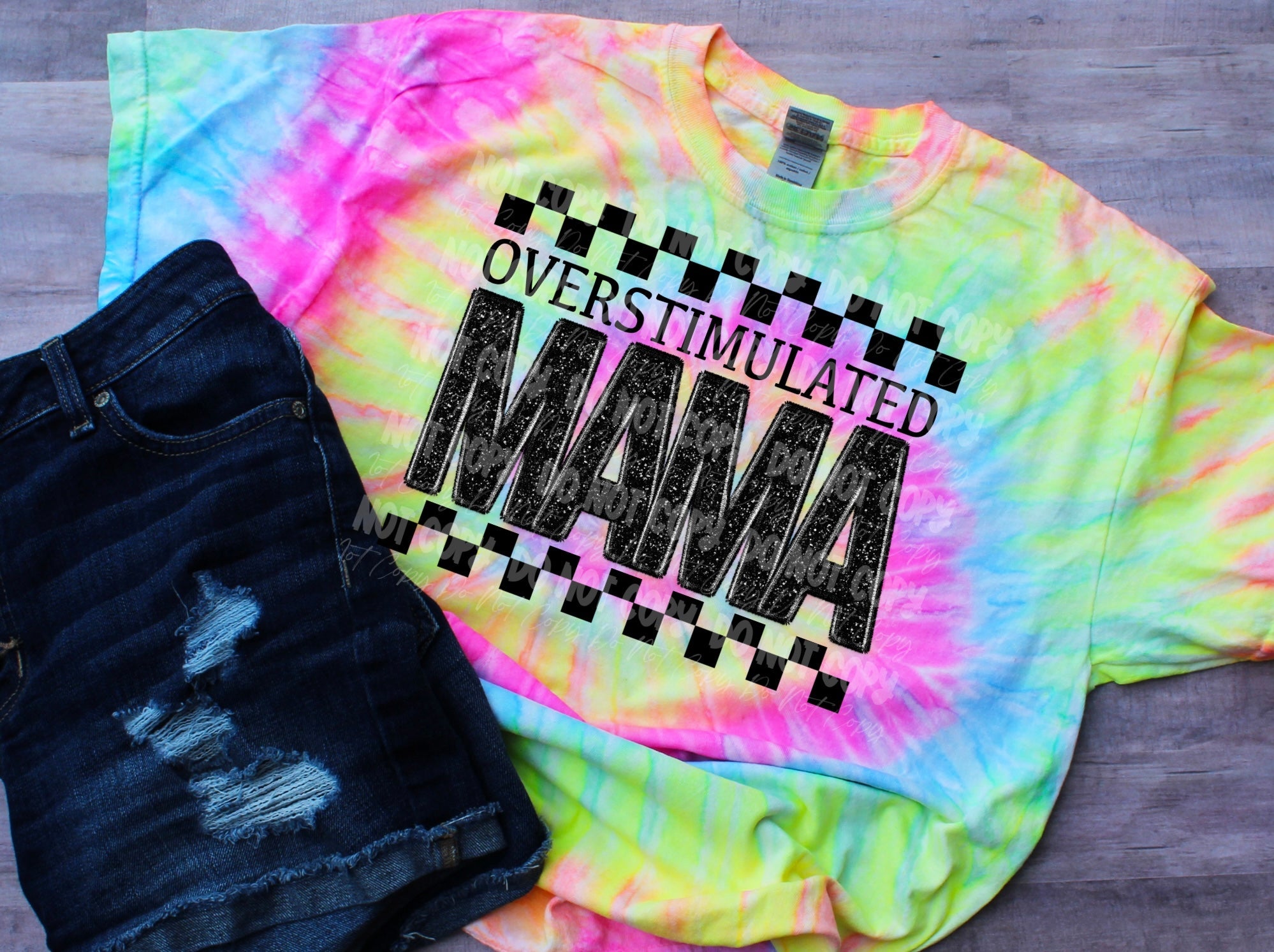 Overstimulated Mama - Tee