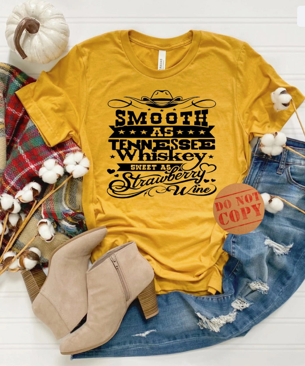 Smooth As Tennessee Whiskey - Tee