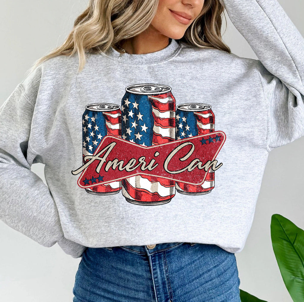Ameri can - Sweatshirt Or Hoodie