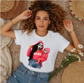 Ghost Face Mama and Baby T-Shirt