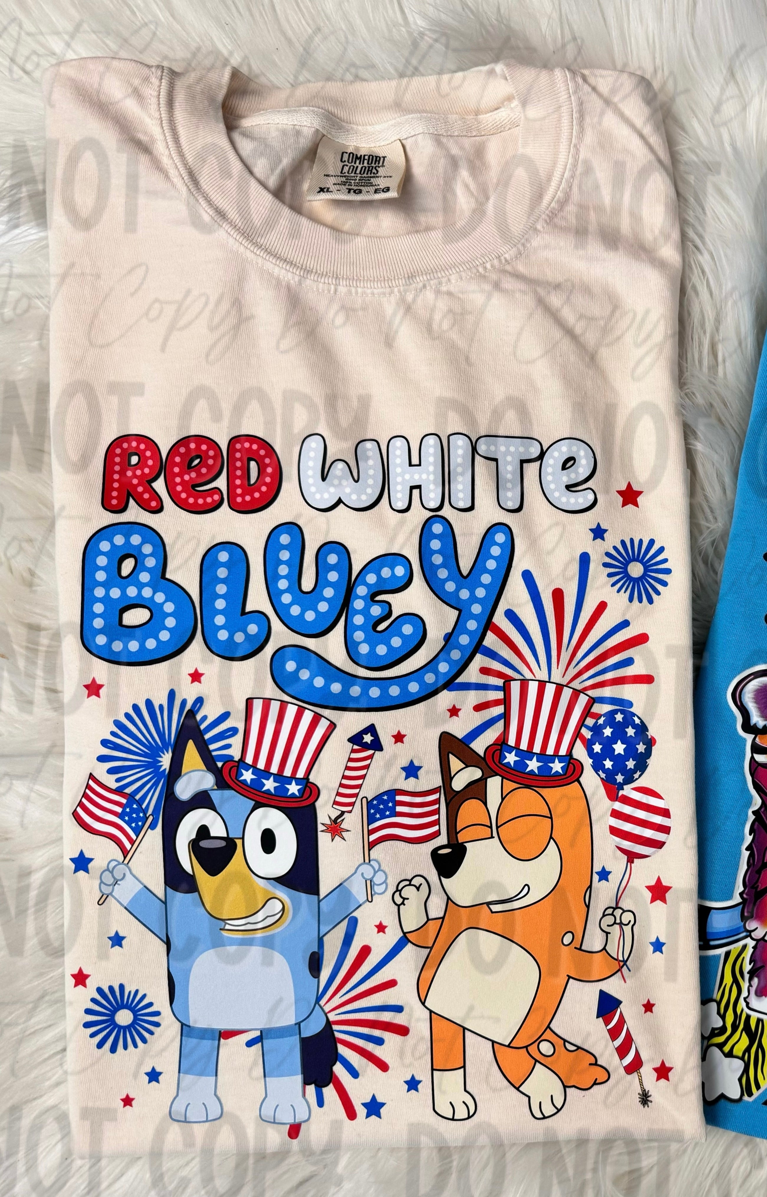 Red, White & Bluey - Tee
