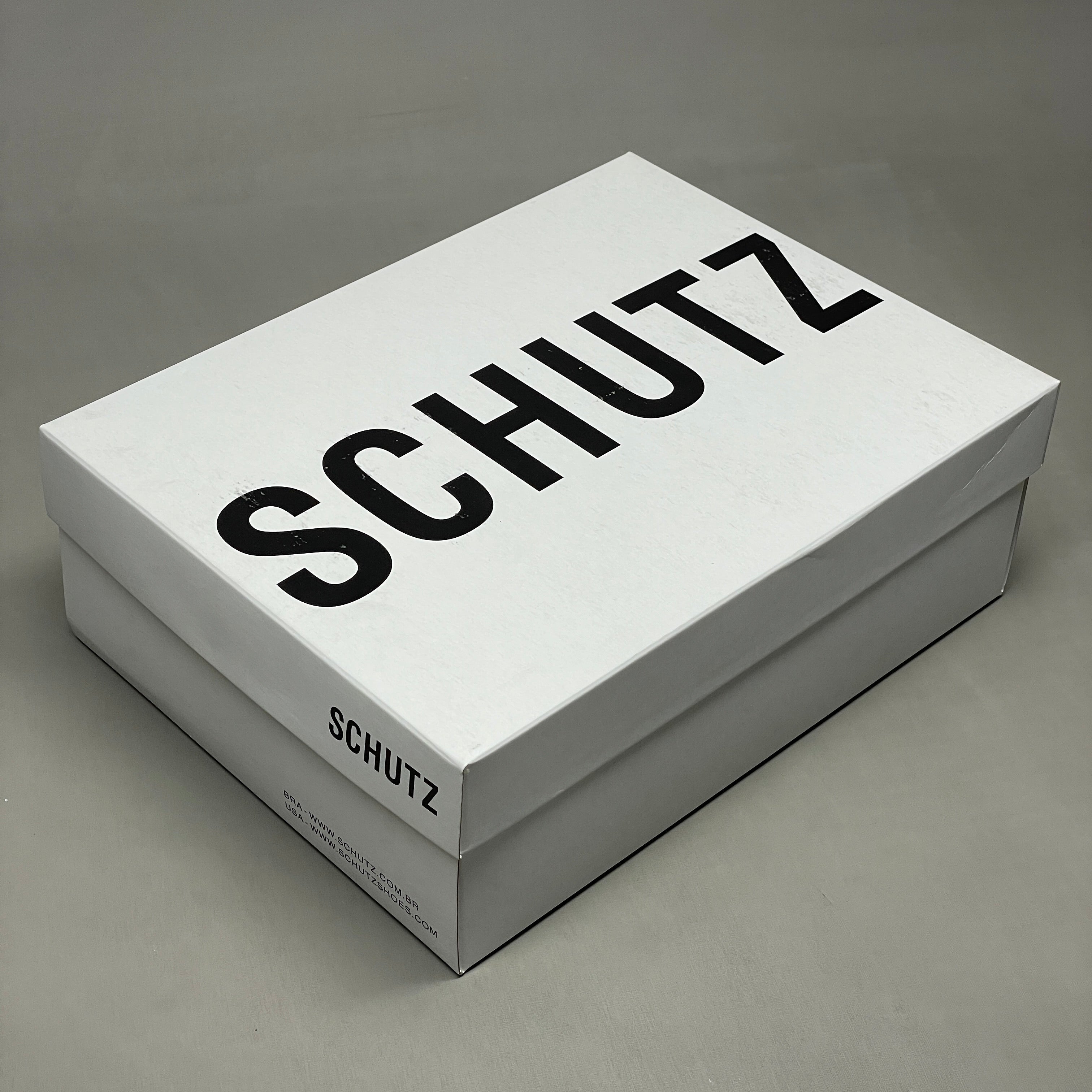 SCHUTZ Deonne Casual Deluxe Nappa Leather Sandal True Beige Sz 8.5 S013810172 (New)