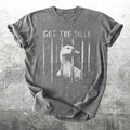 Funny Goose Meme T-Shirt – Got Too Silly Oversized Graphic Tee