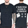 Funny Halloween Ghost Bee T-Shirt – Boo Bee Graphic Tee