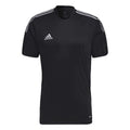adidas Man's TIRO JSY Word R Tee - BLACK / WHITE