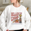 Geller Bowl Friendsgiving Sweatshirt, Vintage Geller Cup Thanksgiving Graphic Pullover