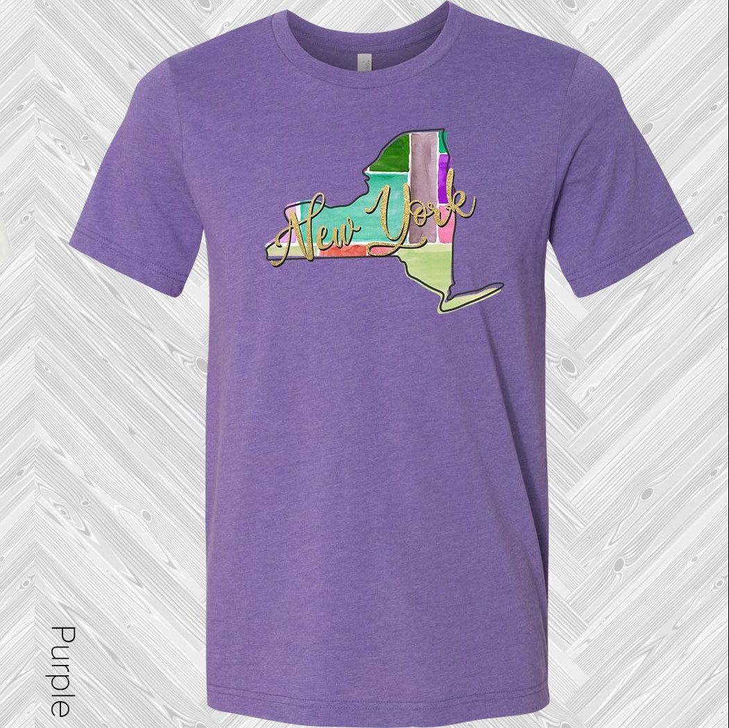 Geometric NY Graphic Tee