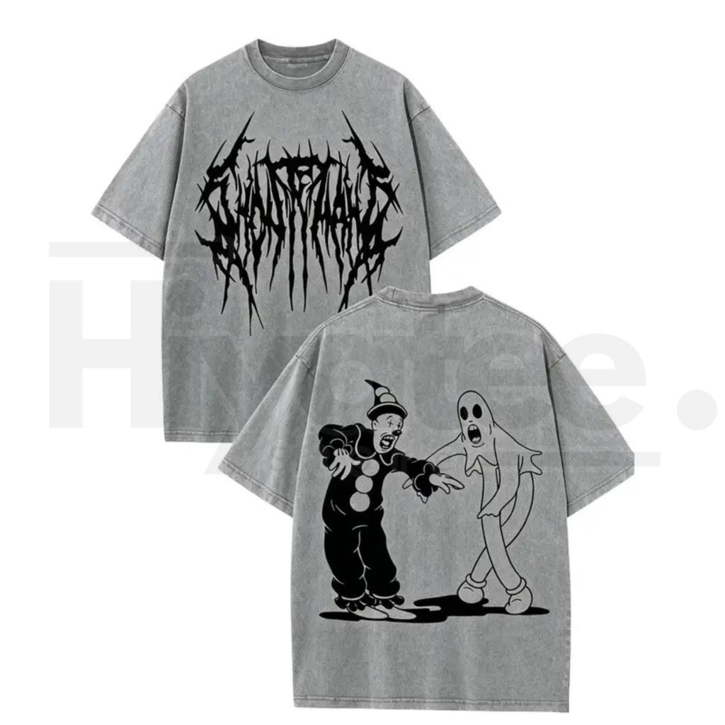 Ghostemane Spooky Halloween Graphic Washed Tee