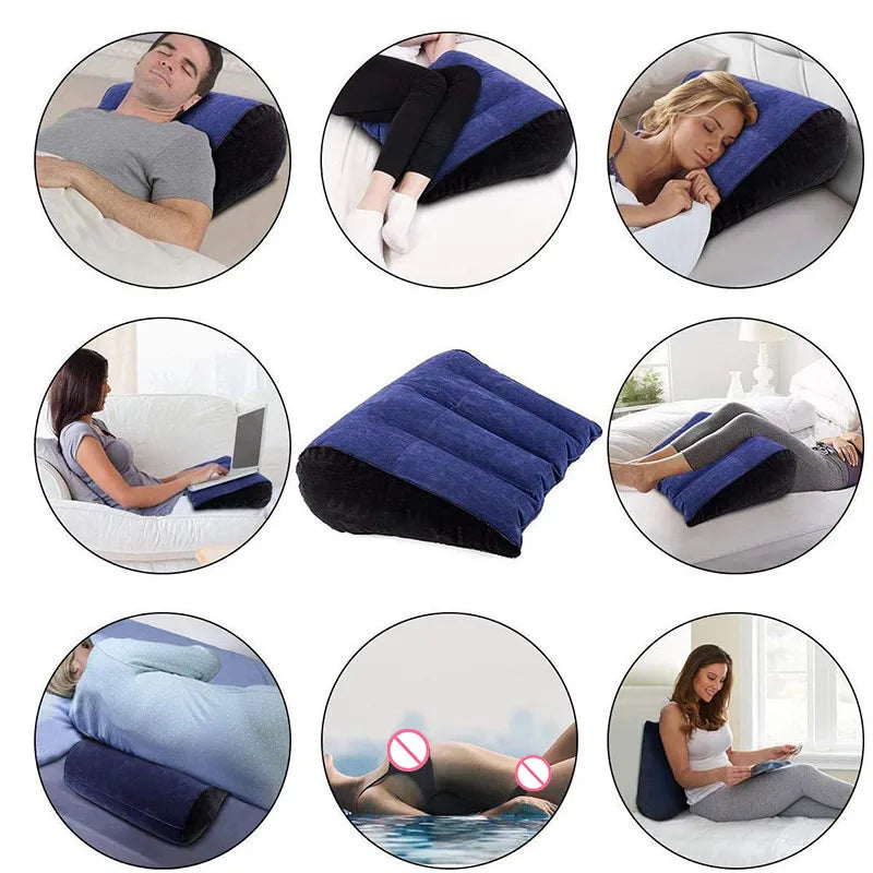 Inflatable Wedge Pillow – Adjustable Support Cushion