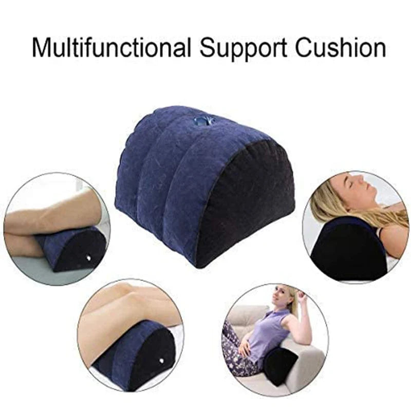 Inflatable Wedge Pillow – Adjustable Support Cushion